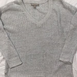 Sparkly Grey Knit Banana Republic Sweater